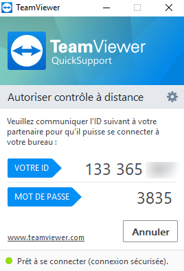 TeamViewer QuickSupport