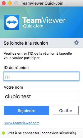 Télécharger TeamViewer QuickJoin pour Mac (gratuit)  Clubic