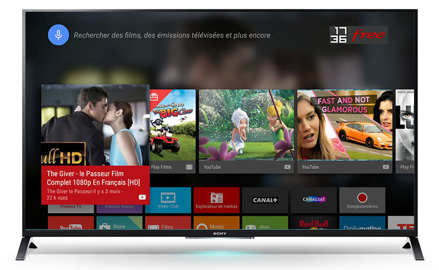 Freebox mini 4k android tv