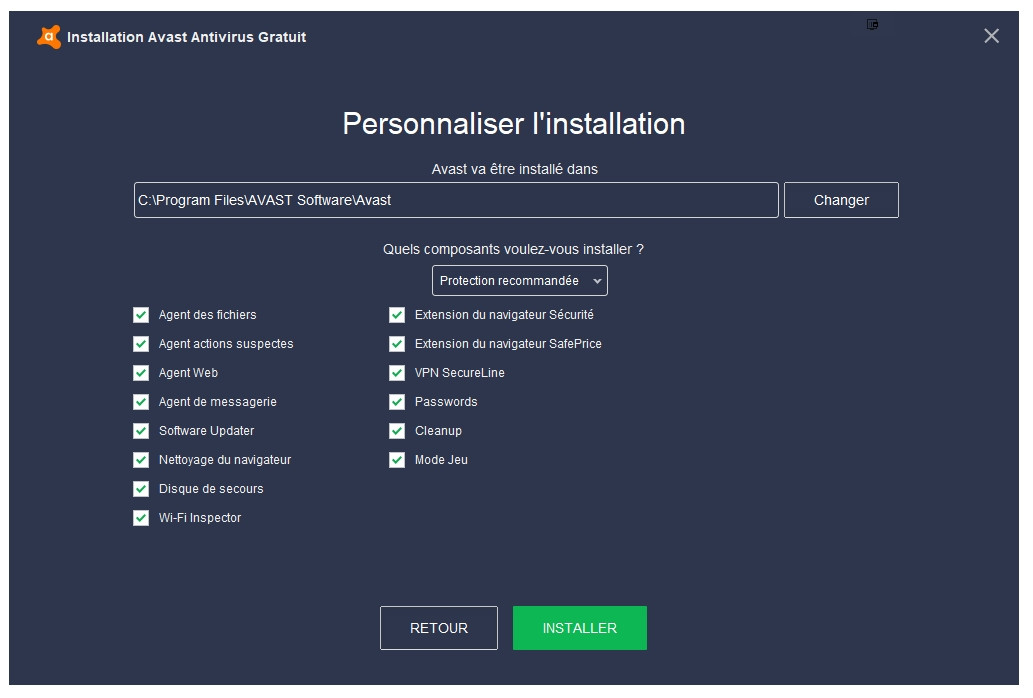 avast familiale 4.8 gratuitement