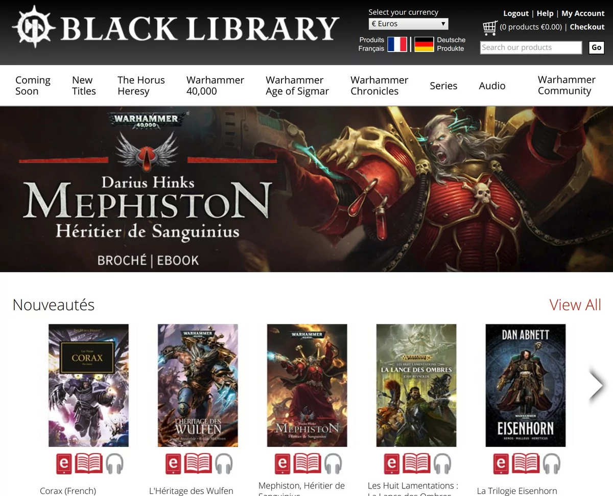 Ebook Black Library