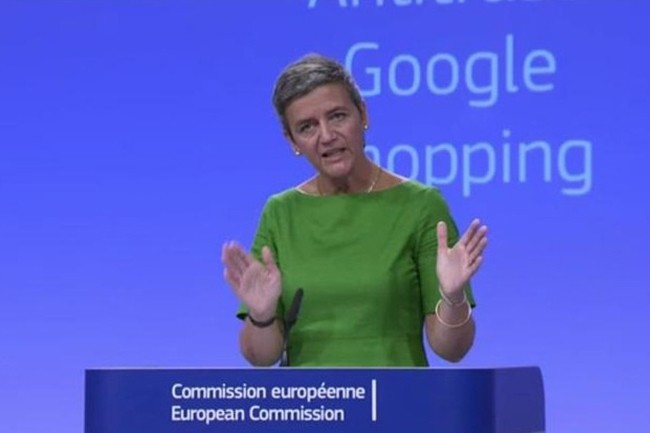 margrethe vestager google