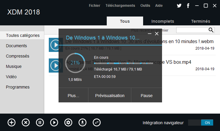 xtreme download manager clubic