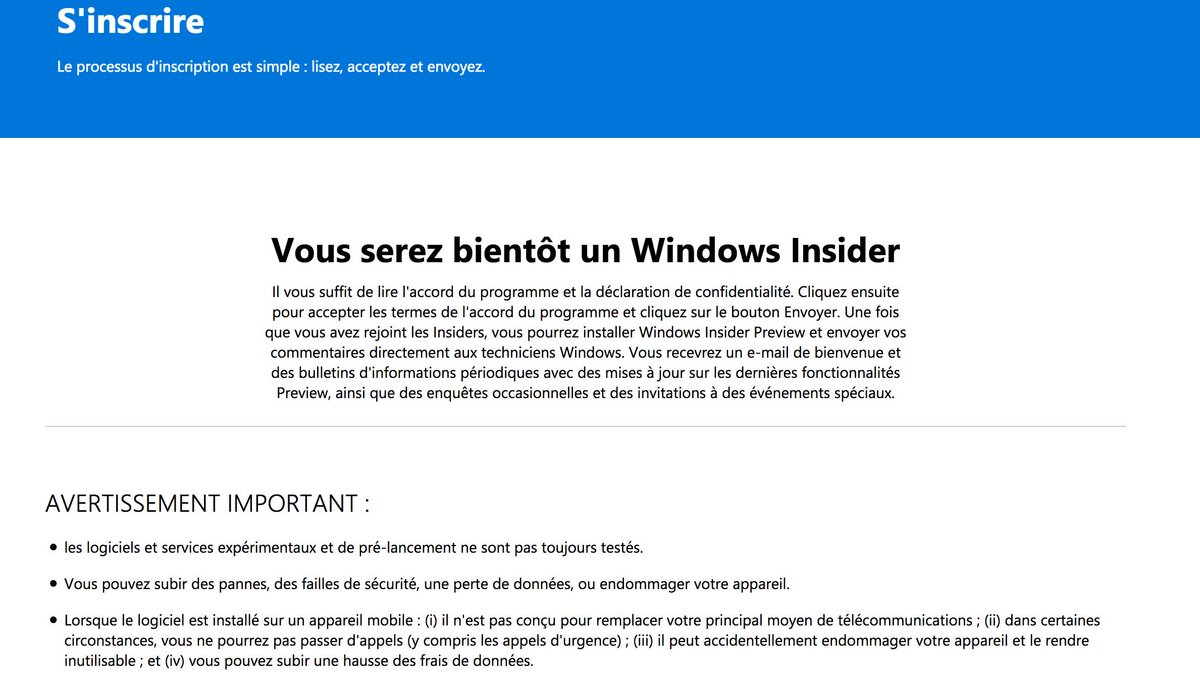 Tuto Windows Insider 4