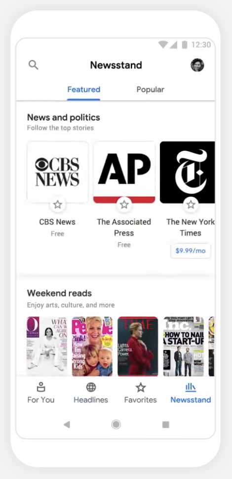 google news refonte 2018