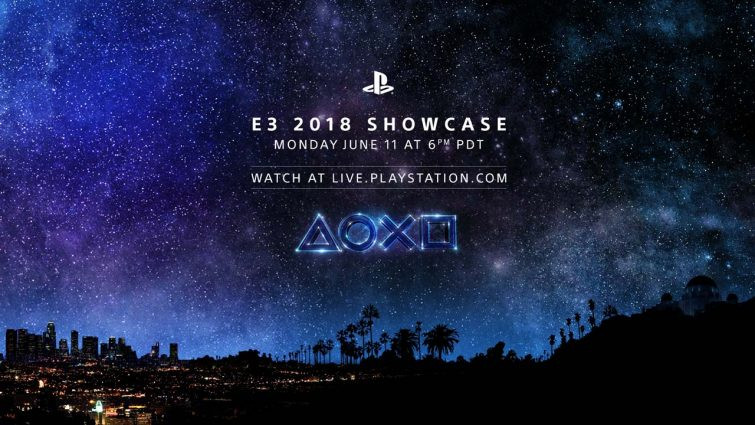 e3 2018 playstation showcase