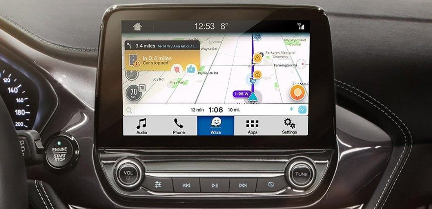 Waze sur Ford