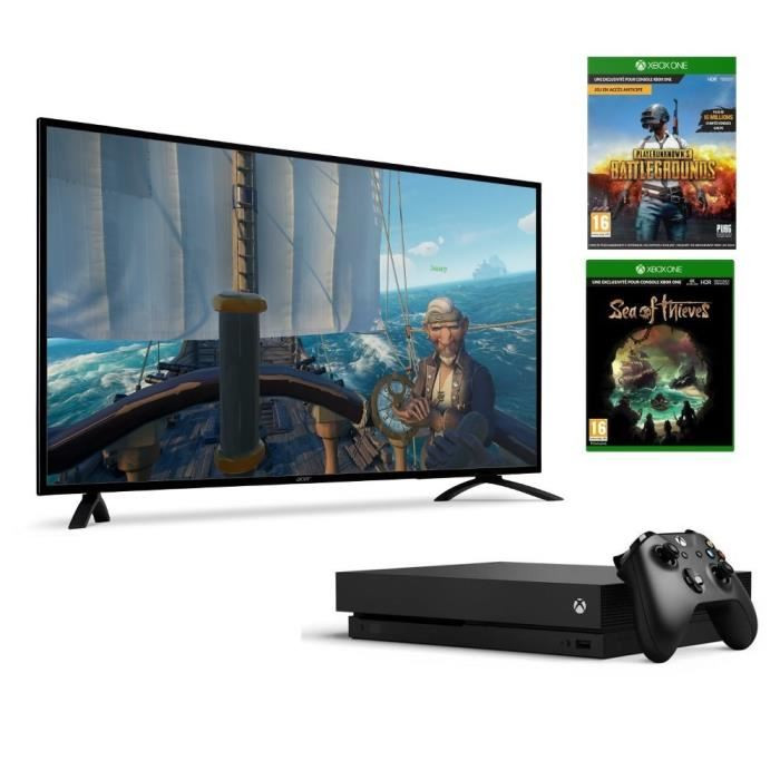 La Xbox One X, deux jeux et un écran Acer 4K 48,5 à 769€