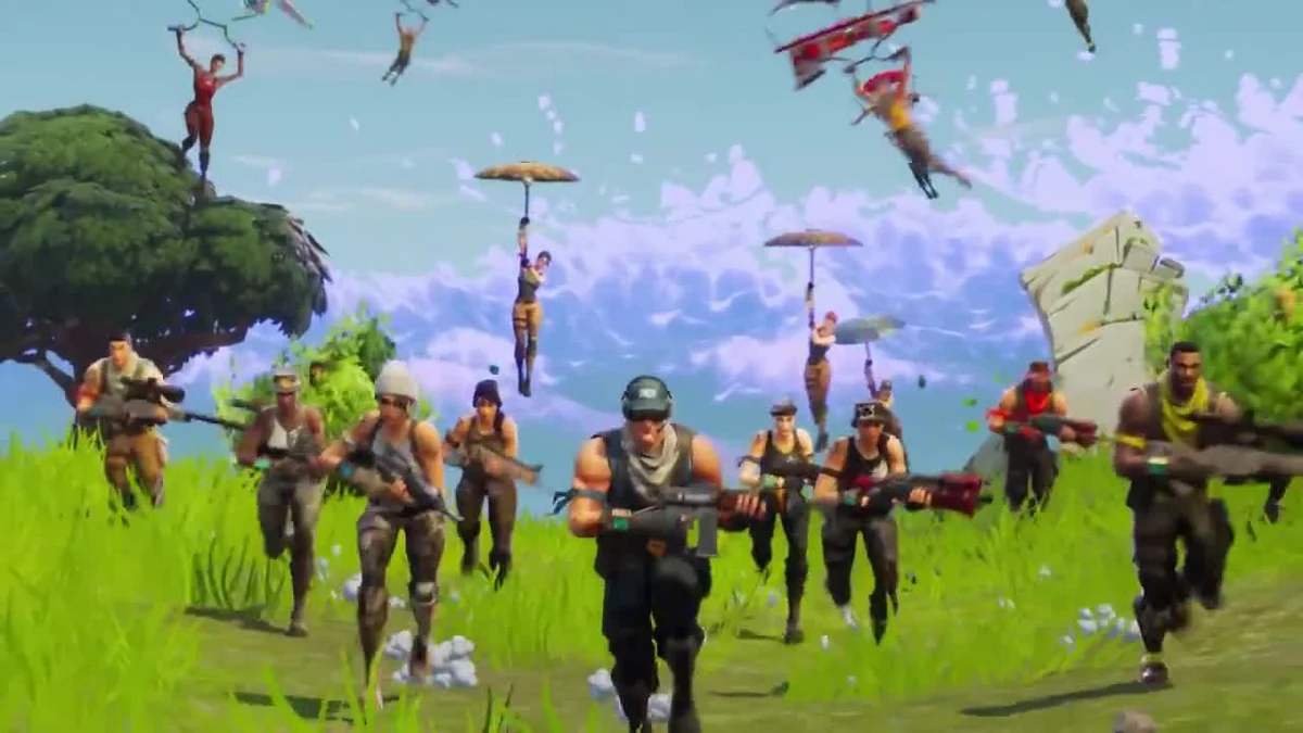 Débarquement fortnite