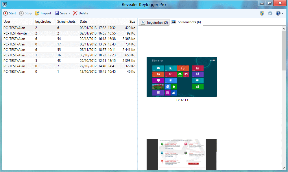 keylogger revealer