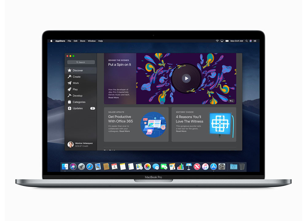 macOS Mojave Mac App Store
