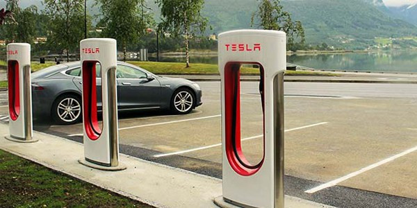 Tesla super chargeur