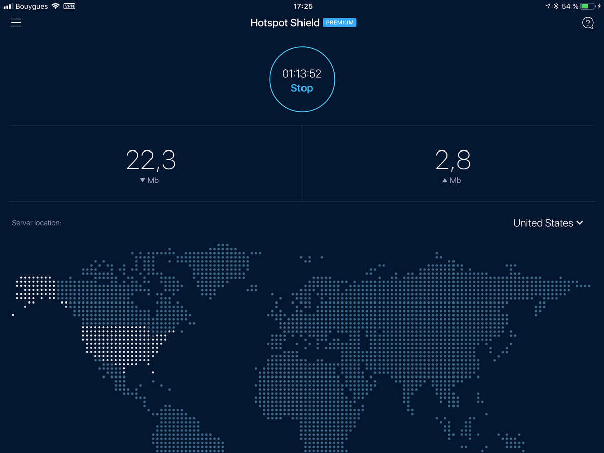 hotspot shield ipad