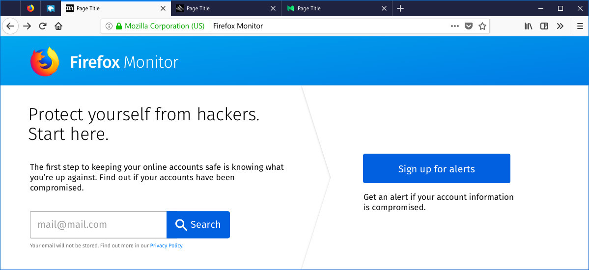 Firefox Monitor