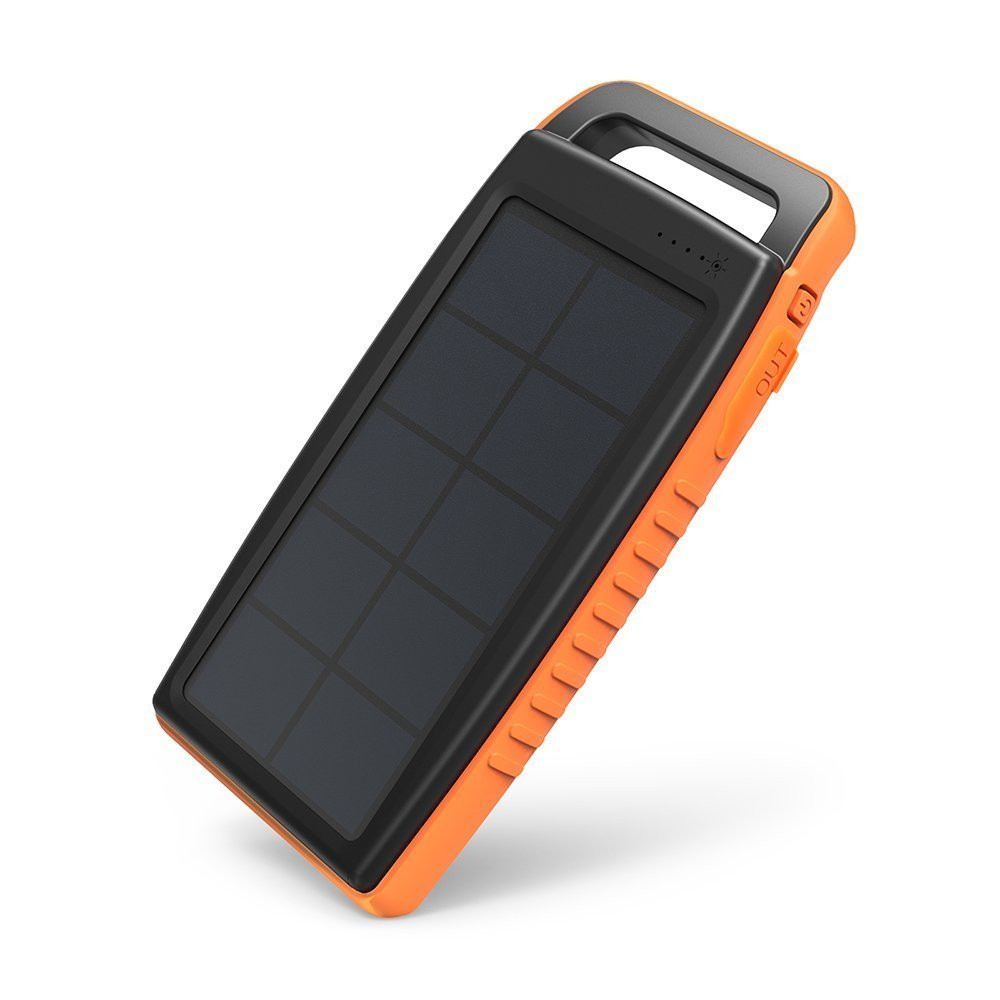 Le chargeur solaire/batterie externe pour téléphones portables RAVPower à  19.59 euros