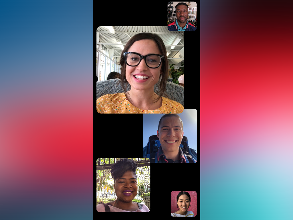 iOS 12 group Facetime