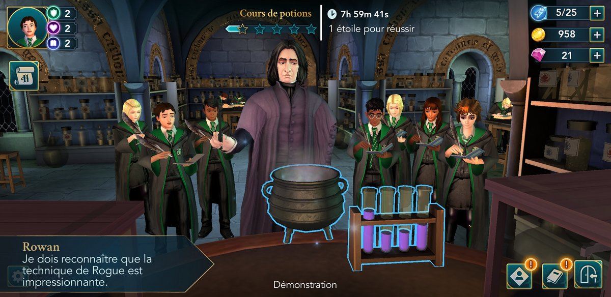 Télécharger Harry Potter Secret à Poudlard pour Android