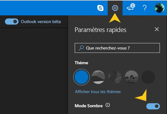 Dark Mode Outlook