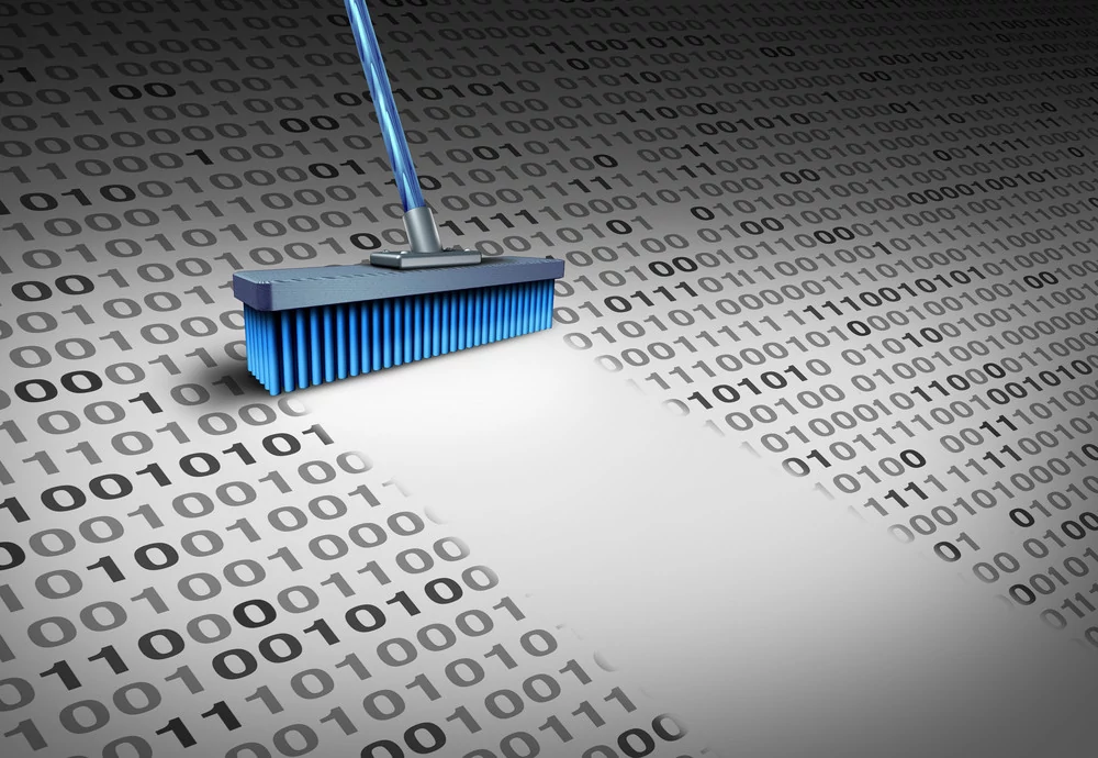 data cleaning © shutterstock