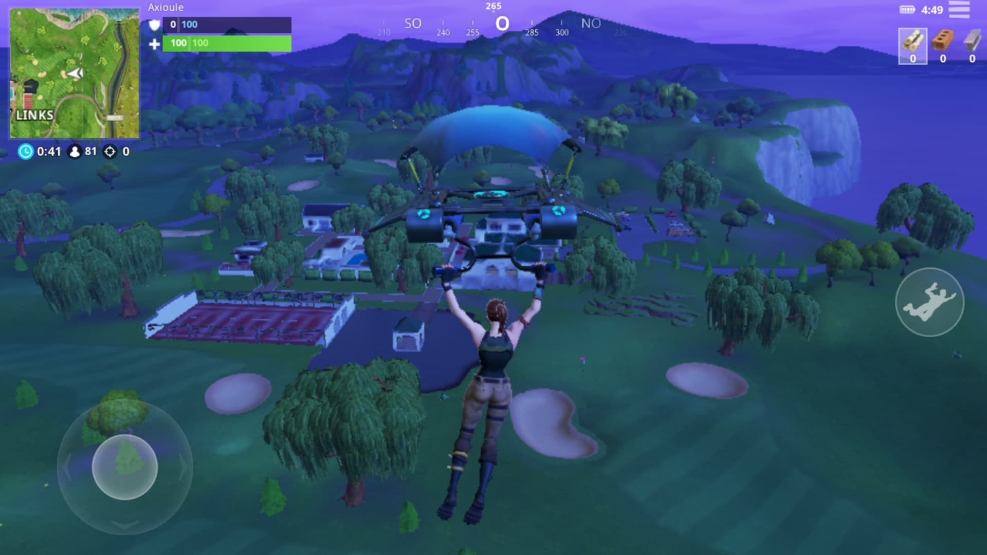 screenshoot fortnite test android - telecharger fortnite android gratuit