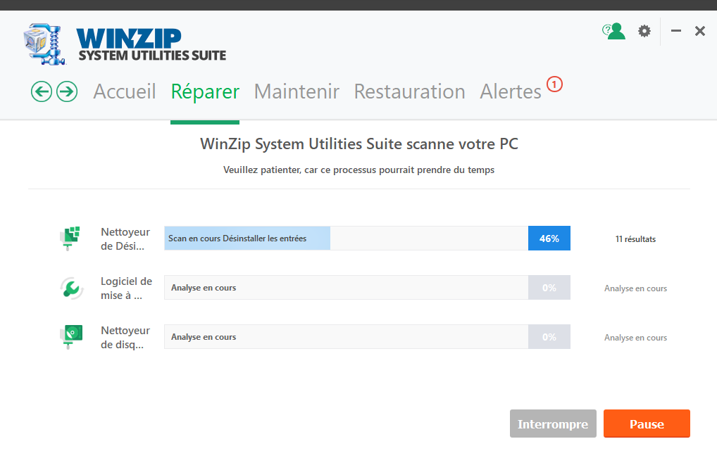 WinZip System Utilities Suite