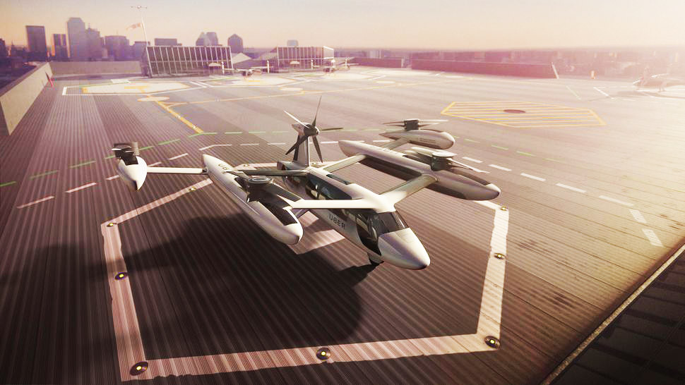 Uber flying car