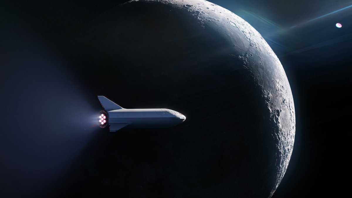 SpaceX lune client