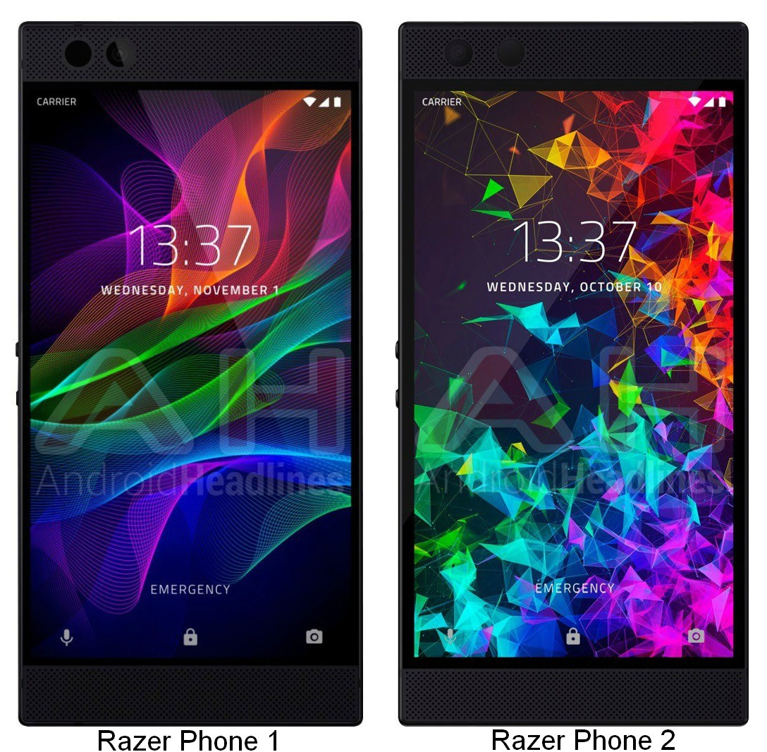 razer-phone 1 et 2
