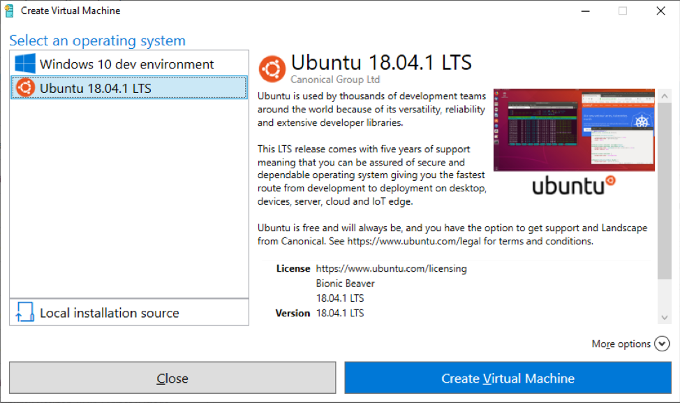 Ubuntu Windows