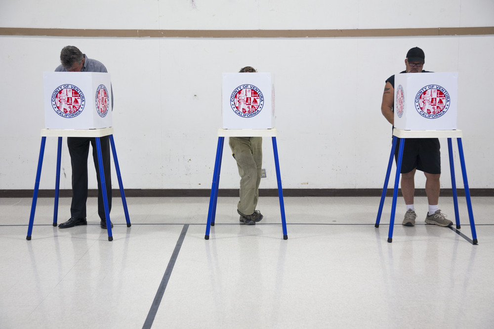 Voting booth