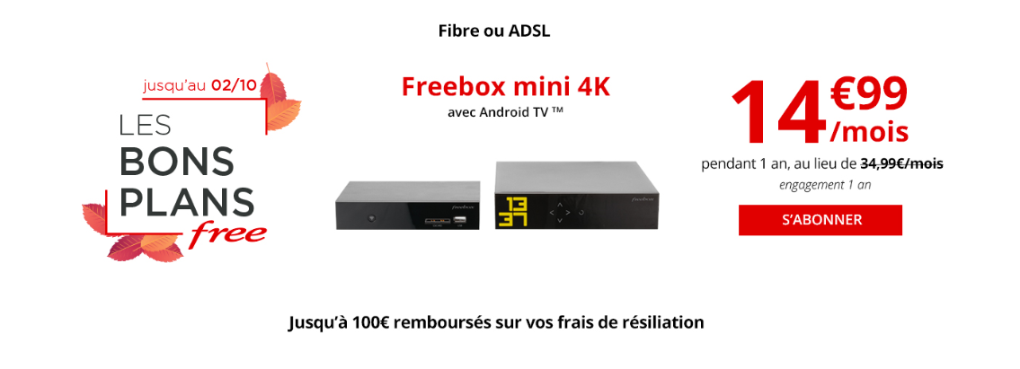 Bon Plan Plus Que 24h Pour L Offre Freebox Mini 4k A 14 99 Euros Pendant 1 An