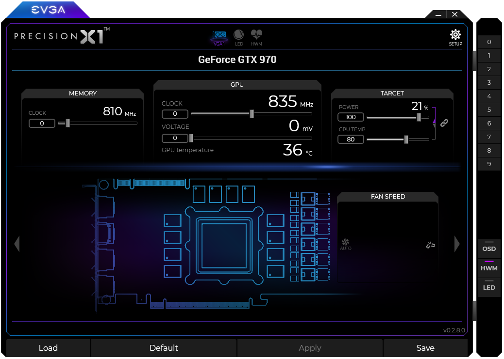 EVGA Precision X1