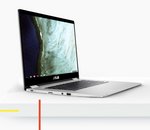 Chromebook : Asus dévoile le C423, un ordinateur de 14 pouces avec écran tactile