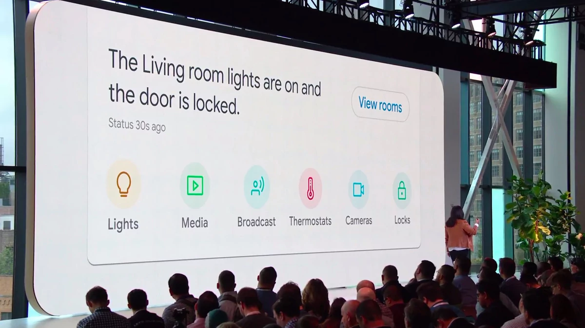 Google Home Hub maison connectée