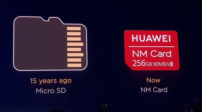 Huawei Nano Memory Card : la carte mémoire qui remplace(rait) la