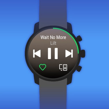Spotify sur montre connectée © Spotify