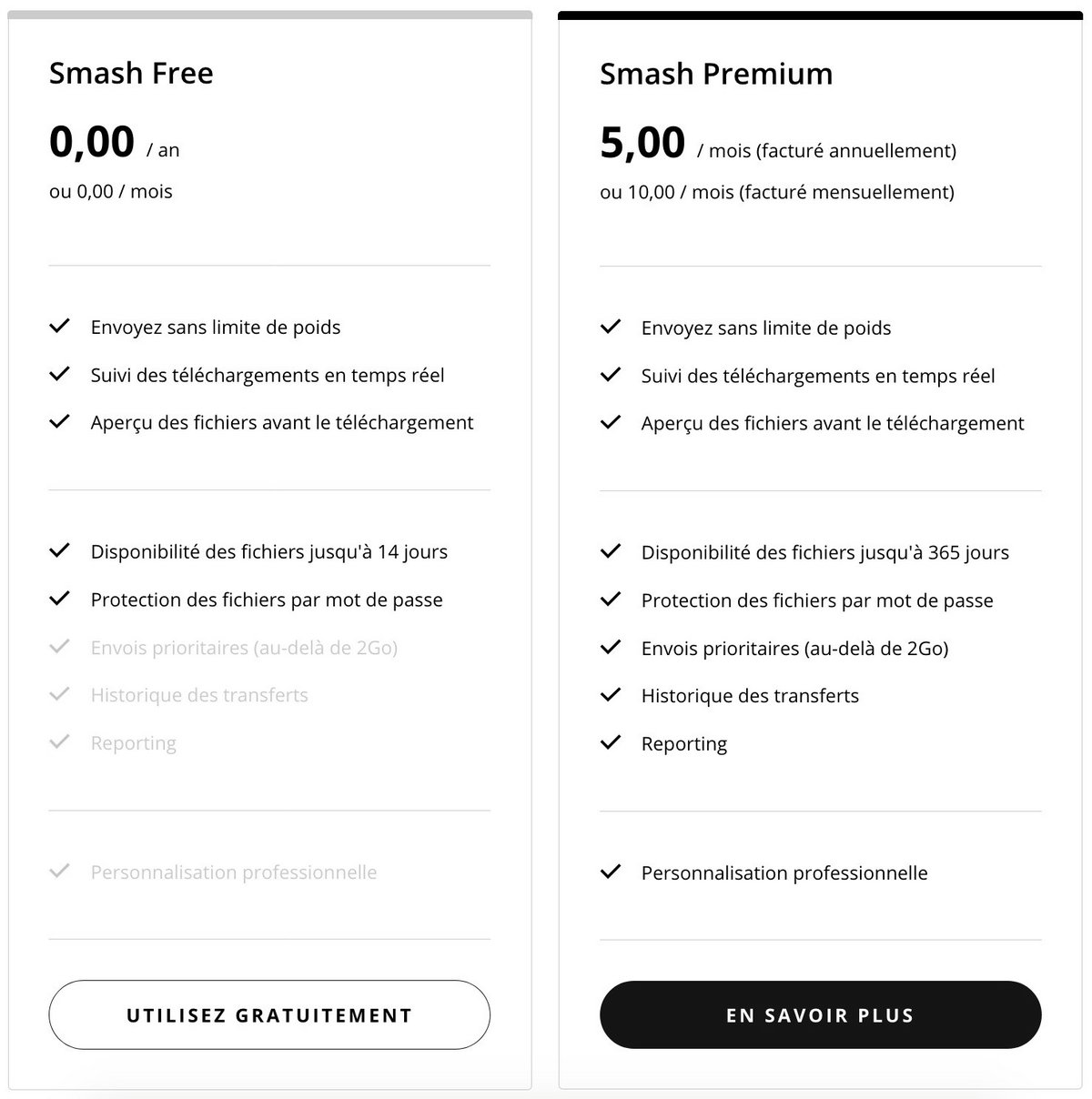 Smash offre Premium