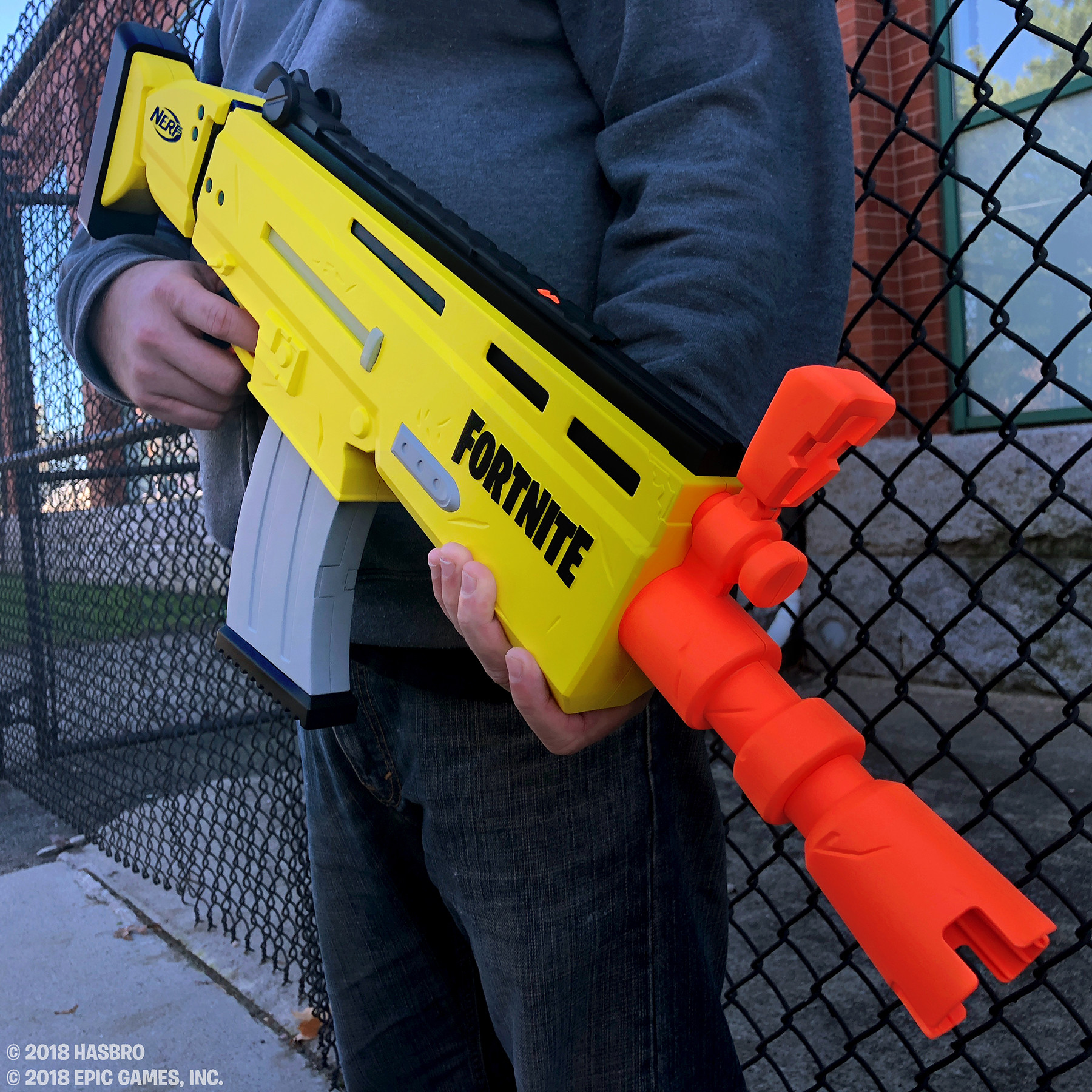 fortnite ar l blaster - objet fortnite dans la vrai vie