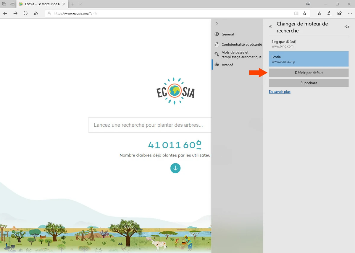 Edge Comment Changer Le Moteur De Recherche Par Defaut
