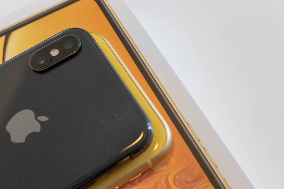 iPhone XR test