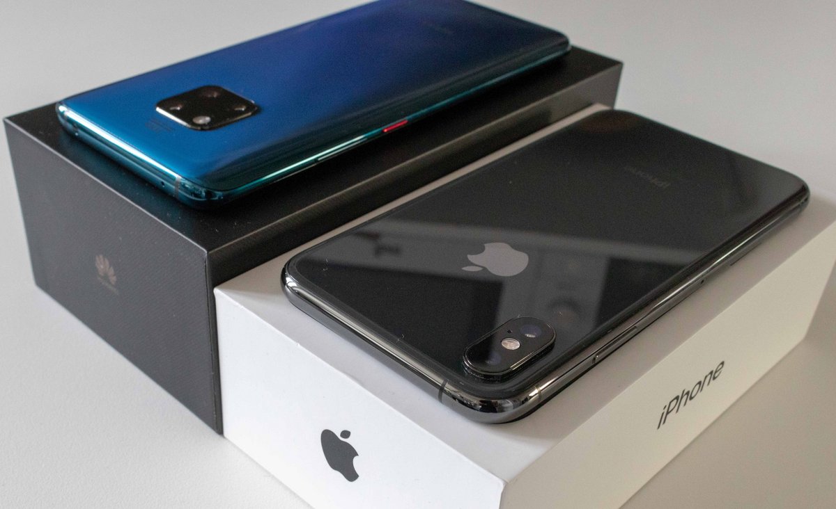 iPhone XS vs Huawei Mate 20 Pro