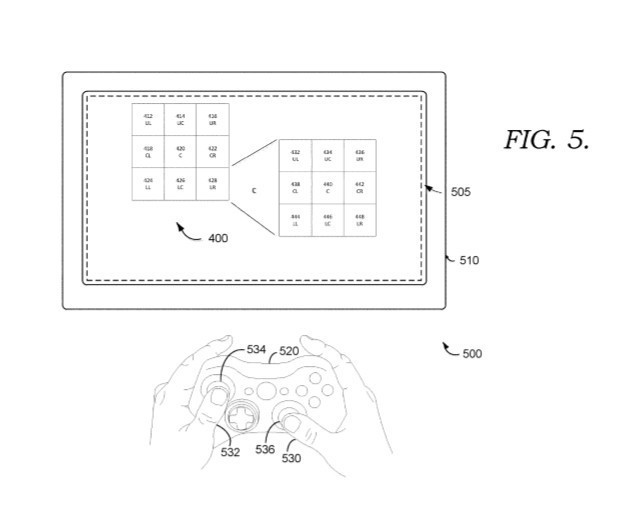 Microsoft virtual keyboard patent