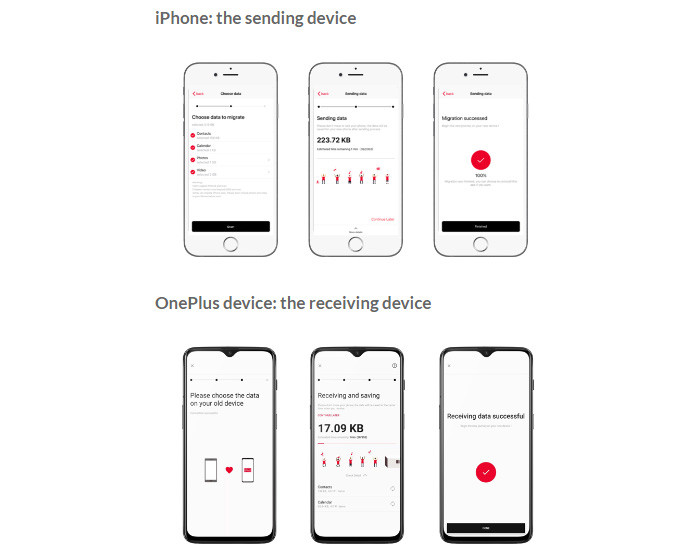 OnePlus Switch iOS