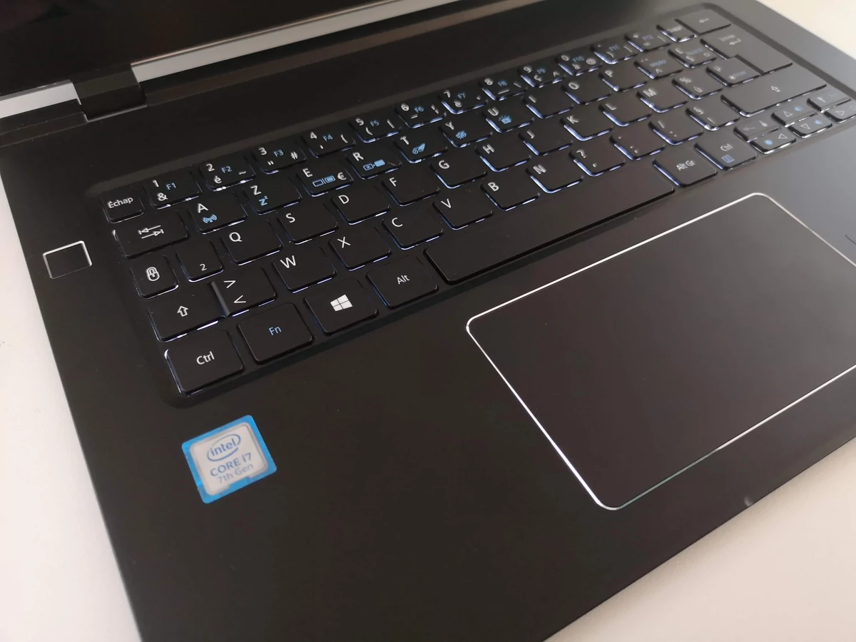 Acer Swift 7 clavier
