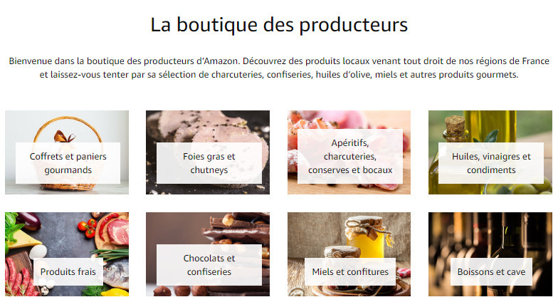 Amazon Boutique Producteurs