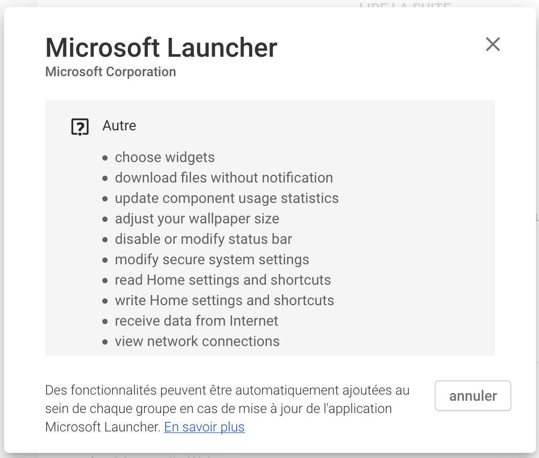 Microsoft Launcher