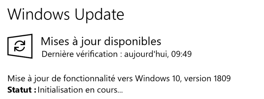 Windows 10 1809