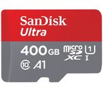 ⚡️ Bons Plan : MicroSDXC Sandisk Ultra 400 Go à 60,40 euros