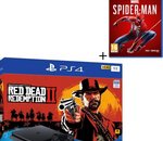 ⚡ La PS4 Slim 1To + Red Dead Redemption 2 + Marvel's Spider-Man à 299€