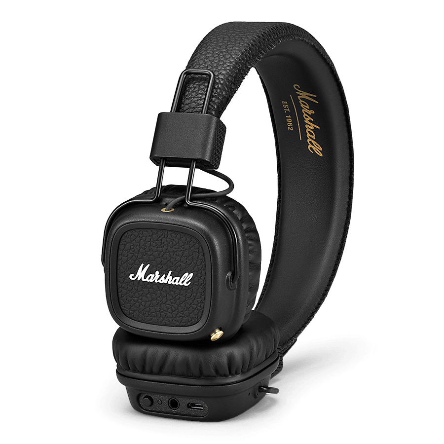 Casque audio sans fil Marshall Major II noir - Orange pro